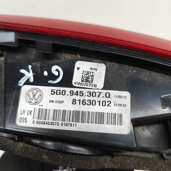 Luz de maletero izquierda VW Golf VII 1.4L 2018 image 4