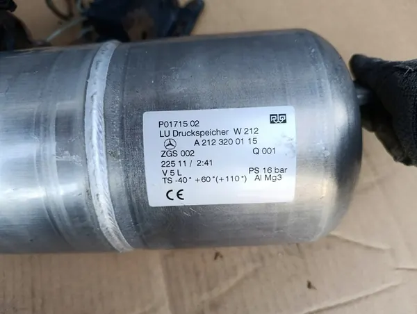 MERCEDES W212 3.0 CDI Luftkompressor Tank A2123200104 image 2
