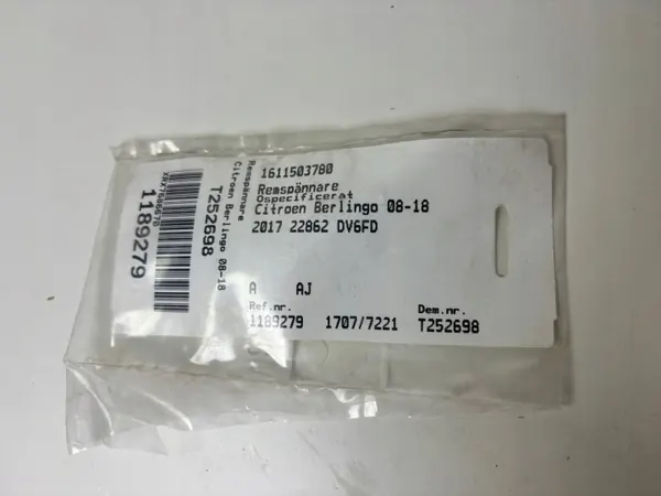 Tensor de correa trapezoidal Citroen Berlingo II OEM 1611503780 image 3