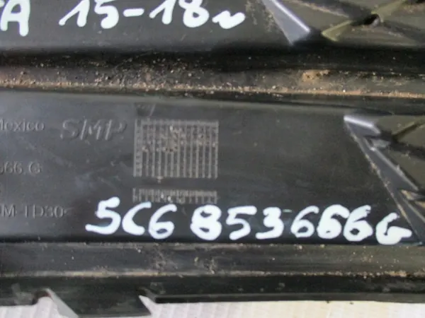 Griglia paraurti anteriore destra VW Jetta 15-18 OEM 5C6853666G image 3