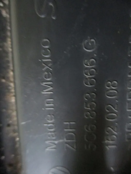 Griglia paraurti anteriore destra VW Jetta 15-18 OEM 5C6853666G image 4