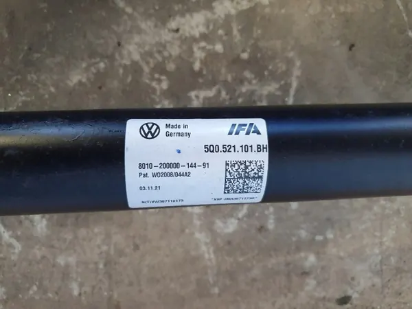 OEM 5Q0521101BH Drivaxel för Audi Q2 VW T-Roc image 8