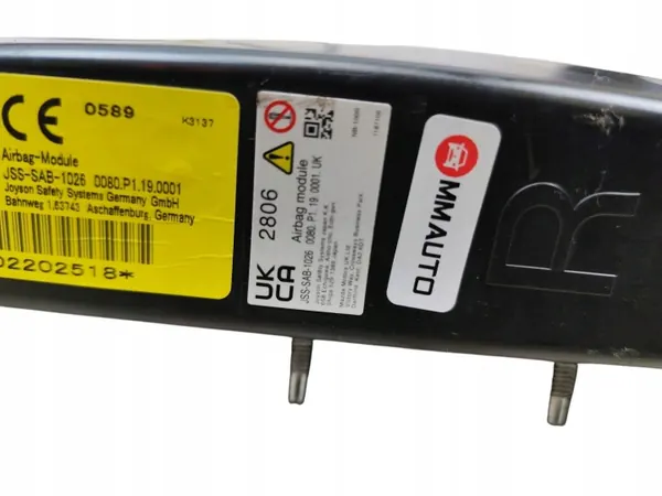 Airbag siège droit OEM 0080P1190001 Mazda MX-30 image 3
