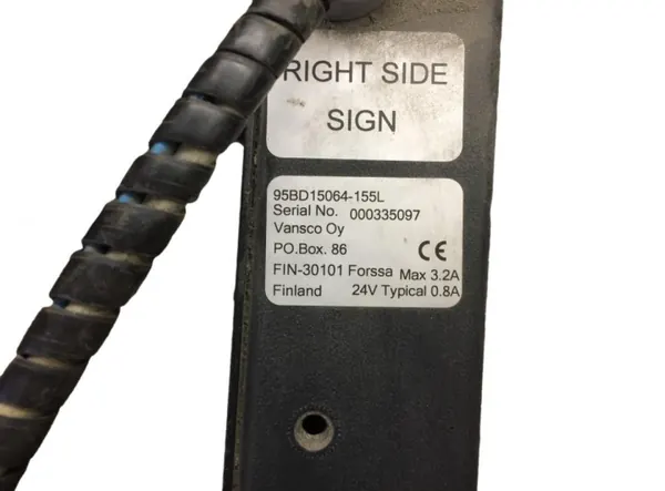 Plaque de destination bus Scania 95BD15064-155L, droit image 3