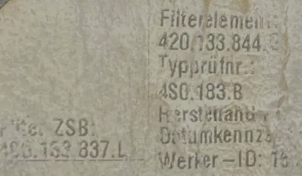 Ilmansuodattimen alaosa AUDI R8 SPYDER image 5