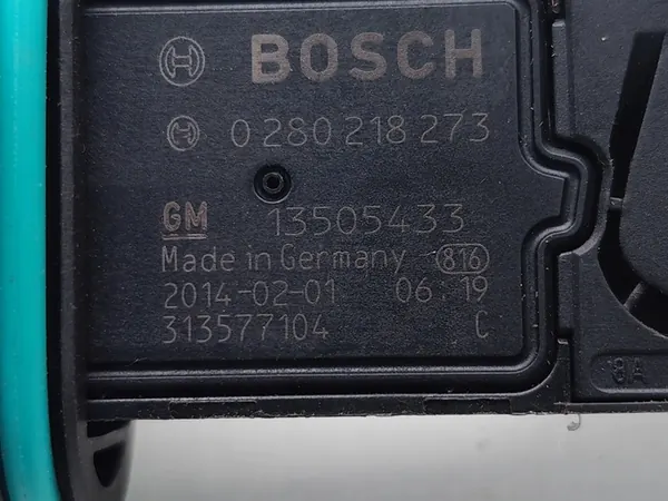 Luftmassenmesser Vauxhall Mokka 2014 13505433 image 7