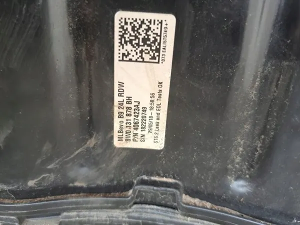 Réservoir AdBlue Audi A4 A5 B9 OEM 8W0131878BH image 4
