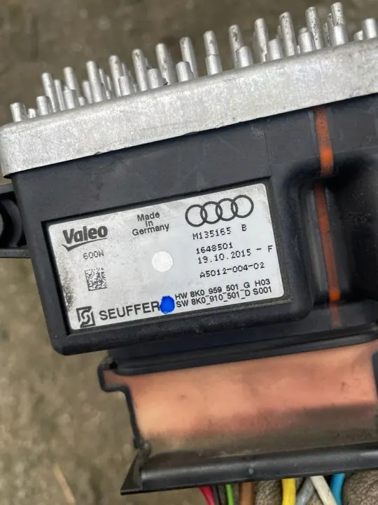 Module de contrôle ventilateur OEM 8K0 959 501 A Audi image 3