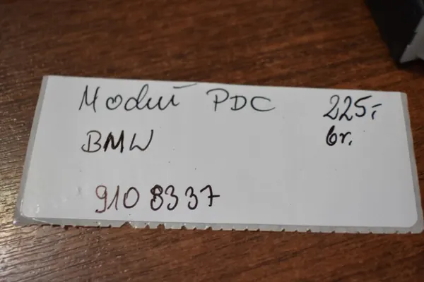 BMW PDC-sensormodul OEM 9108337 55 - Begagnad image 3