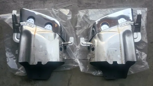 Volvo S90 V90 Linker Endschalldämpfer OEM 31383308 image 5