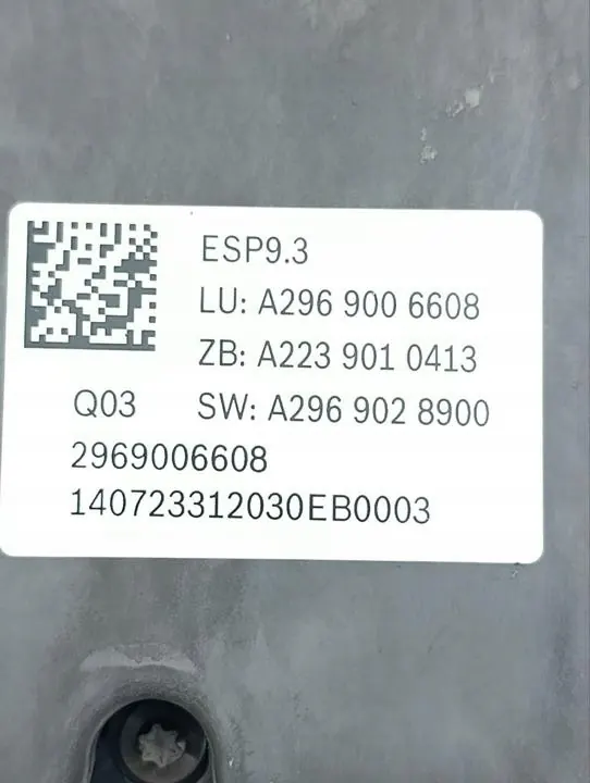 Module ABS OEM A2969006608 Mercedes-Benz image 8