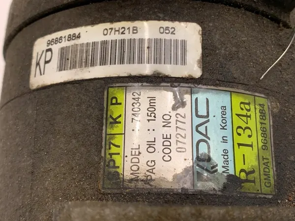 Compresseur de Climatisation Opel Antara A 96861884 image 3