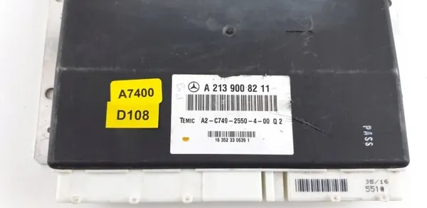 Module de suspension pneumatique Mercedes-Benz E W213 OEM A2139008211 image 3