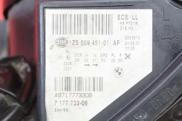 Faros Izquierdo Xenón BMW E60 E61 1ZS009451-01 image 5