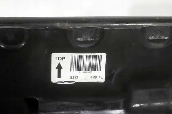 Rinforzo paraurti posteriore Mercedes W213 A2136103000 image 8