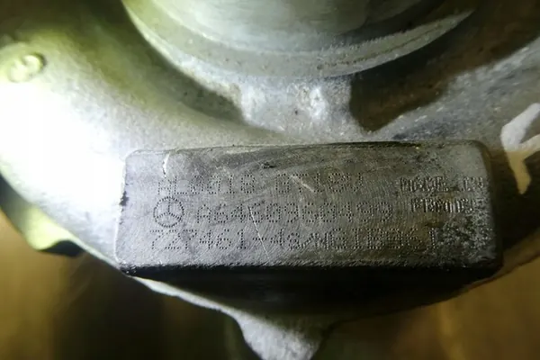 Turbocharger MERCEDES-BENZ C (W203) 2004 A6460960499 image 2