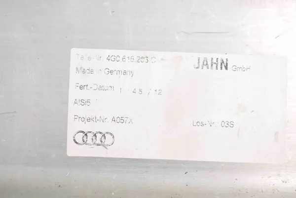 Compresor suspensión Audi OE usado OEM 4G0616203C image 4