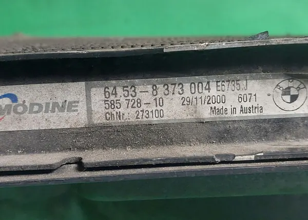 Ilmastointikondensaattori BMW E36 64538373004 image 3