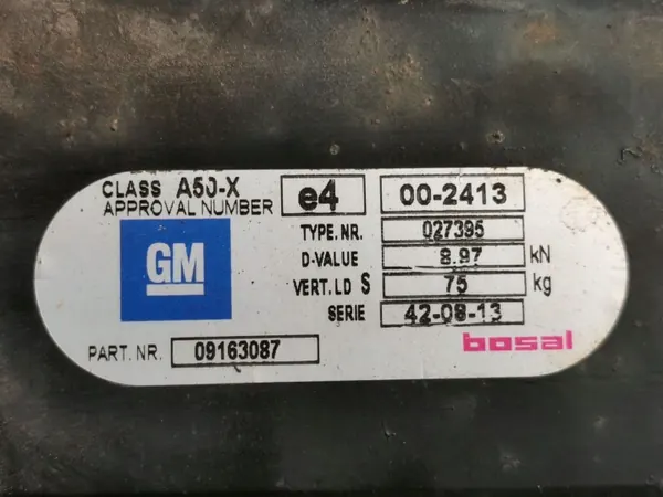 Opel Vectra C trekhaakset OEM FRC36159 image 10