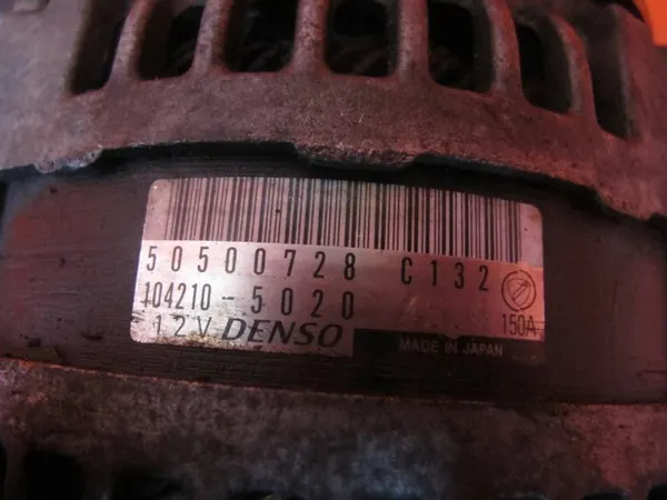 Vaihtovirtageneraattori 2.4 JTDm Alfa Romeo 159 / Brera / Spider 50500728 image 4