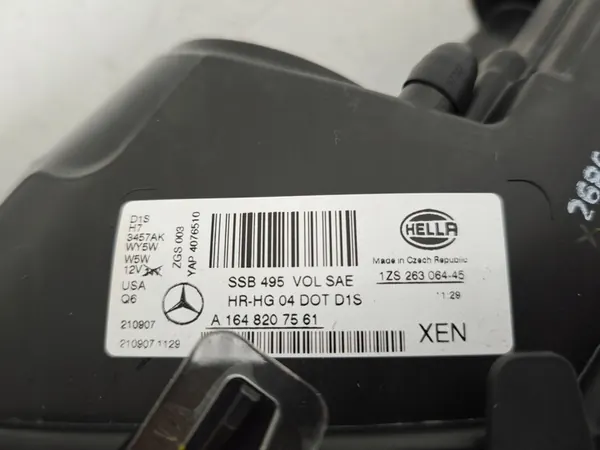 Mercedes ML 164 Xenon Koplamp Links image 5