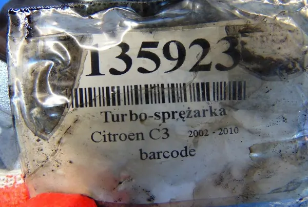 Turbocompresor CITROEN C3 1.4HDI 9646830980 image 6