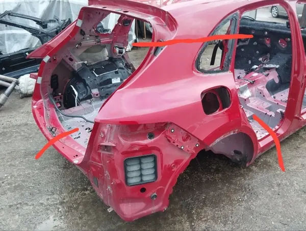 Porsche Cayenne 9Y0/9Y3 2021 Taka-Oikea Kulmapaneeli OEM 239452 image 3