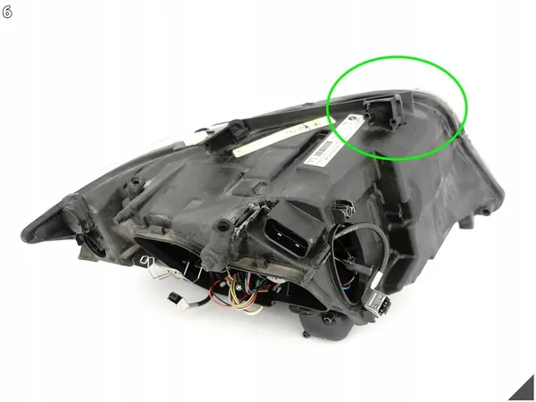 BMW 3 E90 E91 04-08 Farol Xenon Esquerdo AHL Dinâmico OEM image 7