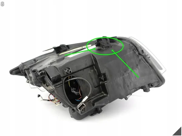 BMW 3 E90 E91 04-08 Farol Xenon Esquerdo AHL Dinâmico OEM image 9