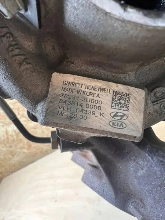 Gebruikte turbo OEM 282312U000 voor Kia Sportage V image 6