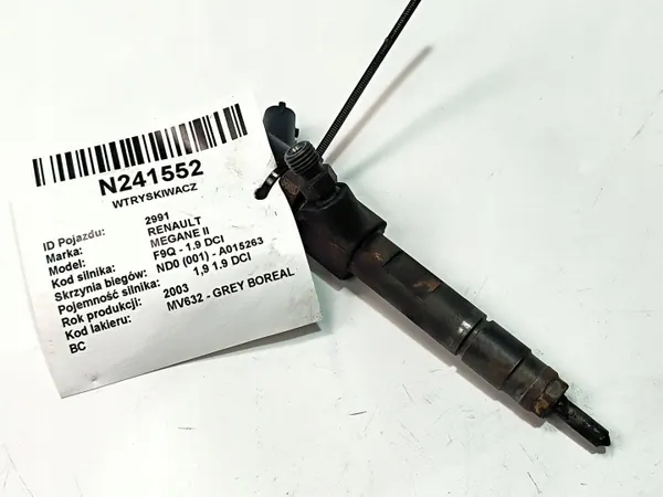 Suutin OEM 8200100272 Renault Megane II:lle image 2
