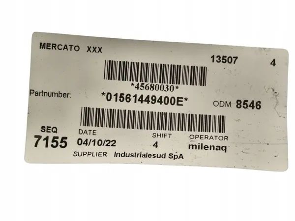 Étagre de coffre Alfa Romeo Giulia OEM 01561449400E image 7
