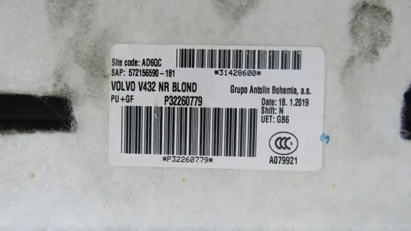OEM VOLVO V60 2 II Teto - Peça Original Usada image 3