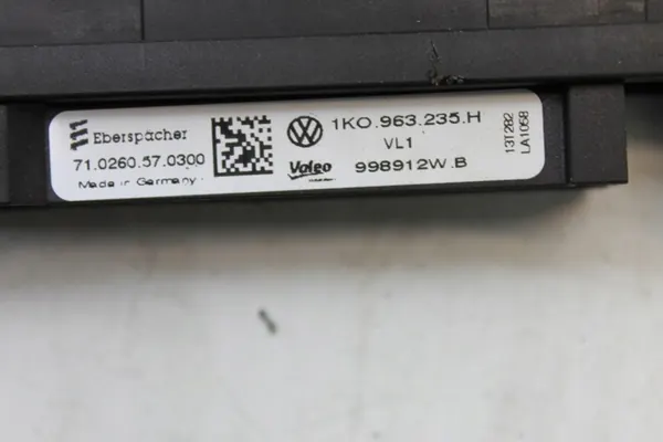 Elektrische verwarmingsradiator VW CC 1K0963235H image 3