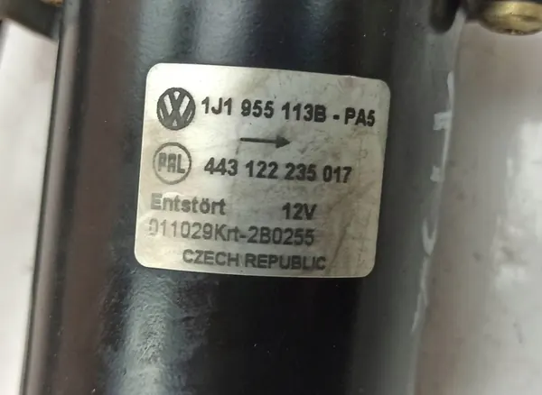 Ruitenwissermotor + Versnellingsbak (Voor) Volkswagen Golf image 3