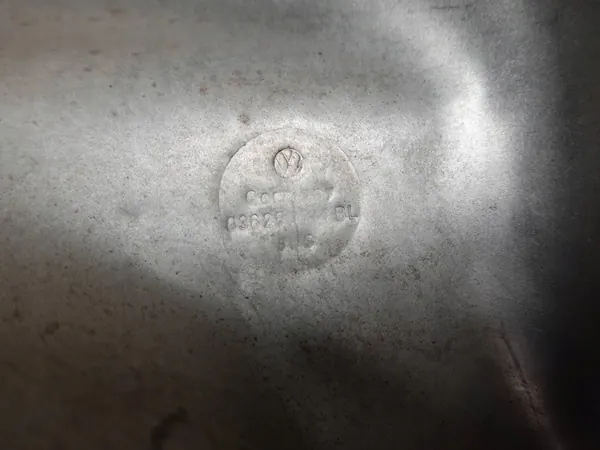 VW New Beetle 1.4 16V Heat Shield OEM 036253041BL image 3