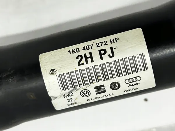 Höger Främre Lång Axel VW Passat B7 1.4 TSI Manuell image 2