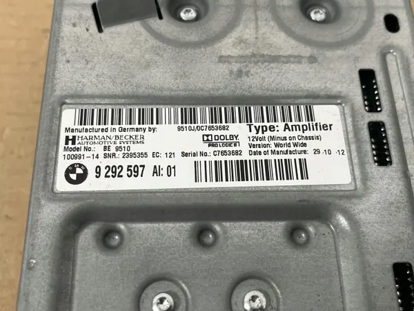 Amplificador BMW OE usado OEM 9292597 image 4