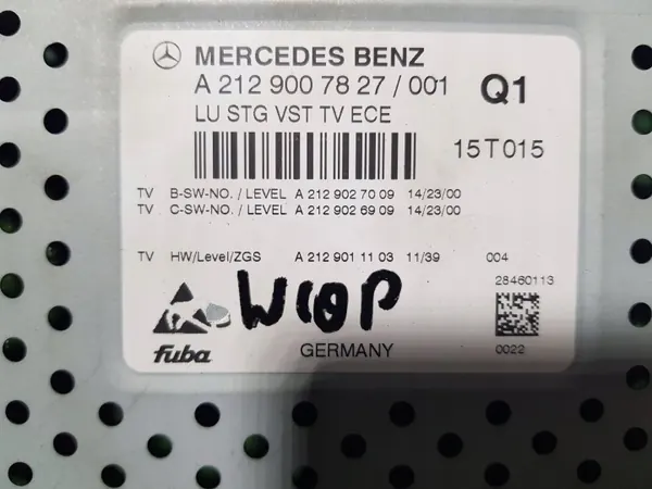 Mercedes Tuner Förstärkare OEM A2129007827FFF image 5