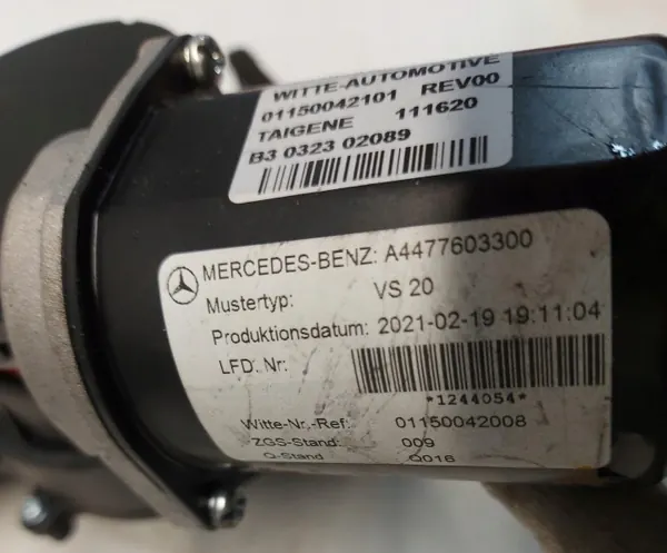 Mercedes EQV W447 oven mekanismi OEM A4477603300 image 5