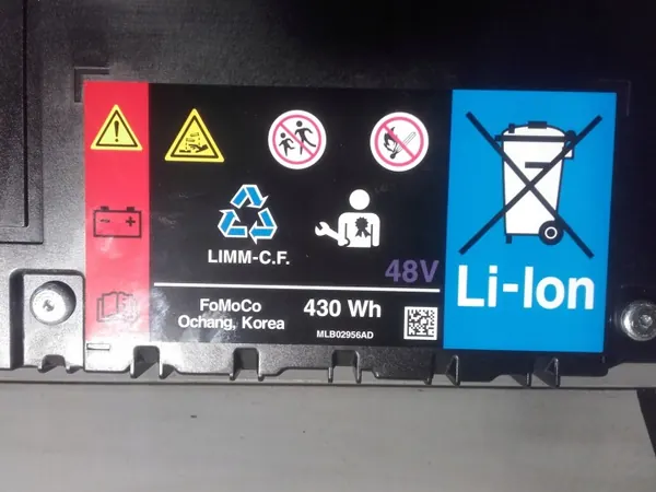 Ford Puma MK2 Batterie OEM L1TA-10B759-AG 1Ah image 6