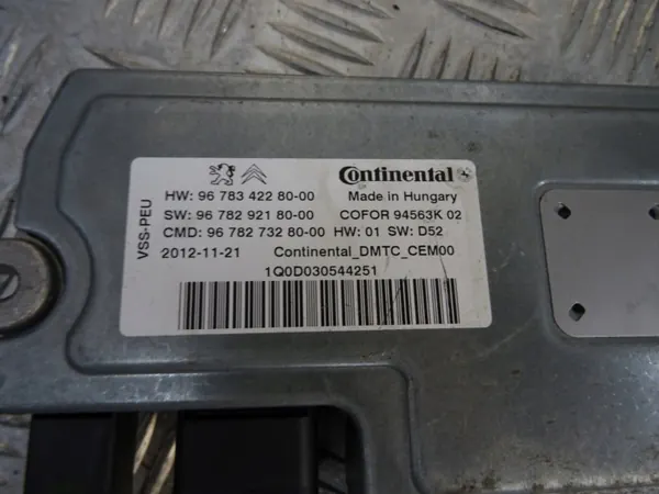 Module Start-Stop Citroen OEM 9678342280 - Occasion image 3