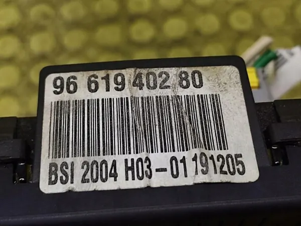 PEUGEOT 307 BSI-Modul OEM 9661940280 - Gebraucht image 10