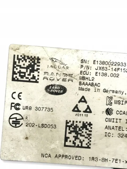 Module angle mort OEM JX6314F152AF pour Range Rover image 4