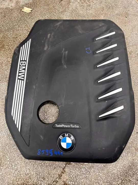 BMW Motorabdeckung Schild OEM 8595441 - Gebraucht image 2