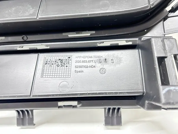 Griglia paraurti anteriore VW POLO 6 2G0853677L image 3