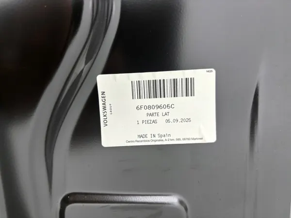 SEAT OE 6F0809605C Sabot de Portière Gauche image 9