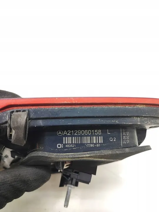 Achterklep Achterlicht Mercedes-Benz E W212 2012 Rechts image 7