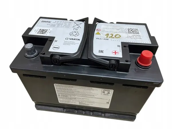 Batterie AGM OEM 9878490 12V 70Ah pour BMW image 2