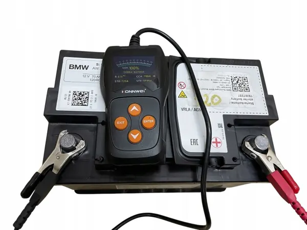 Batterie AGM OEM 9878490 12V 70Ah pour BMW image 5